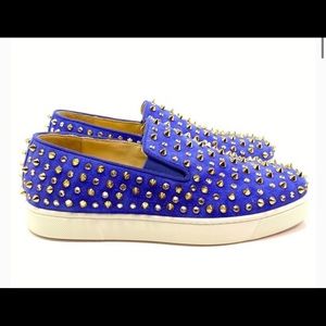 Christian Louboutin Roller Boat Spikes Slip-on